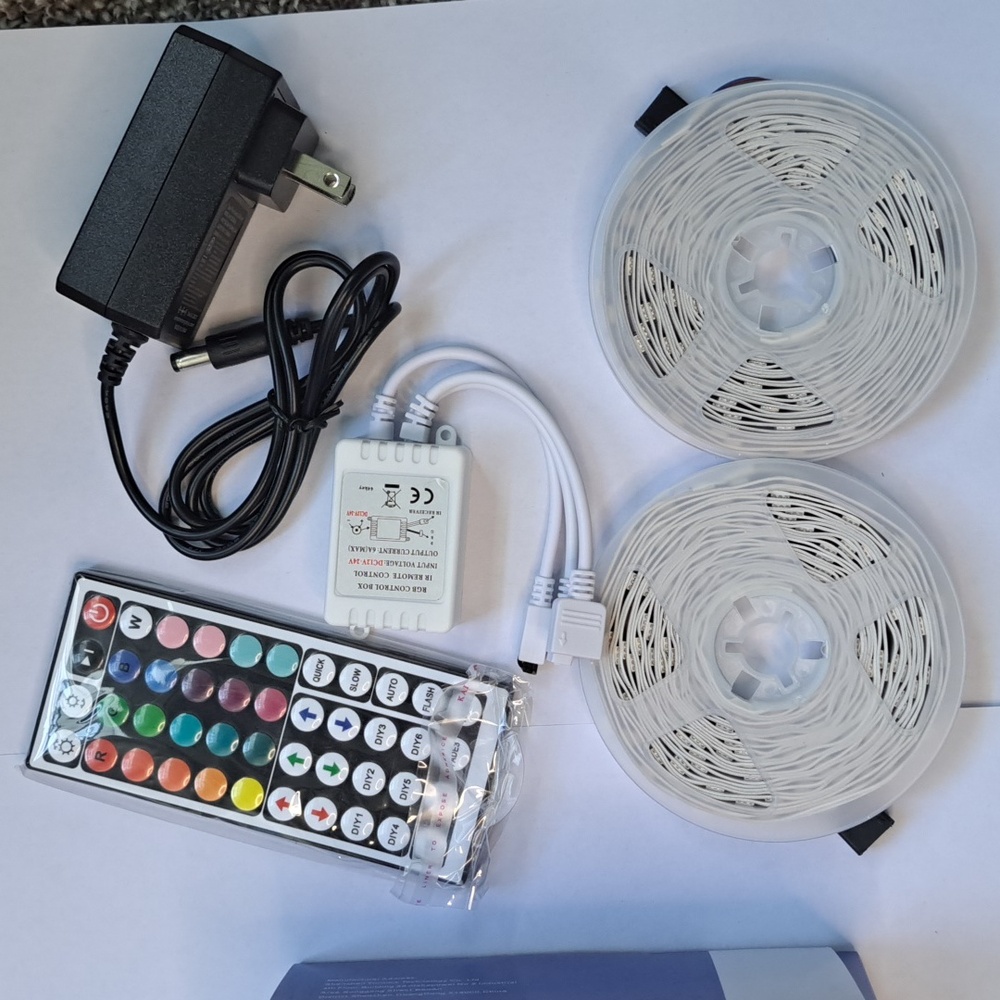 LED Strip Light Kit with Remote Control - Picture 3 of 3